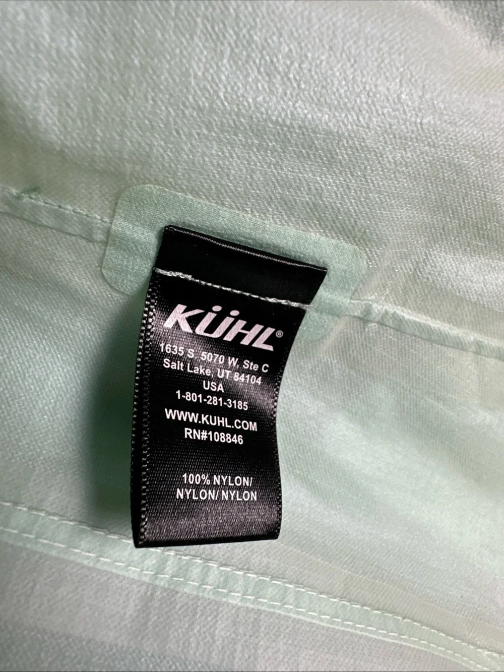 Kuhl Women’s Mint Green Lightweight Hooded Jacket - Picture 10 of 12